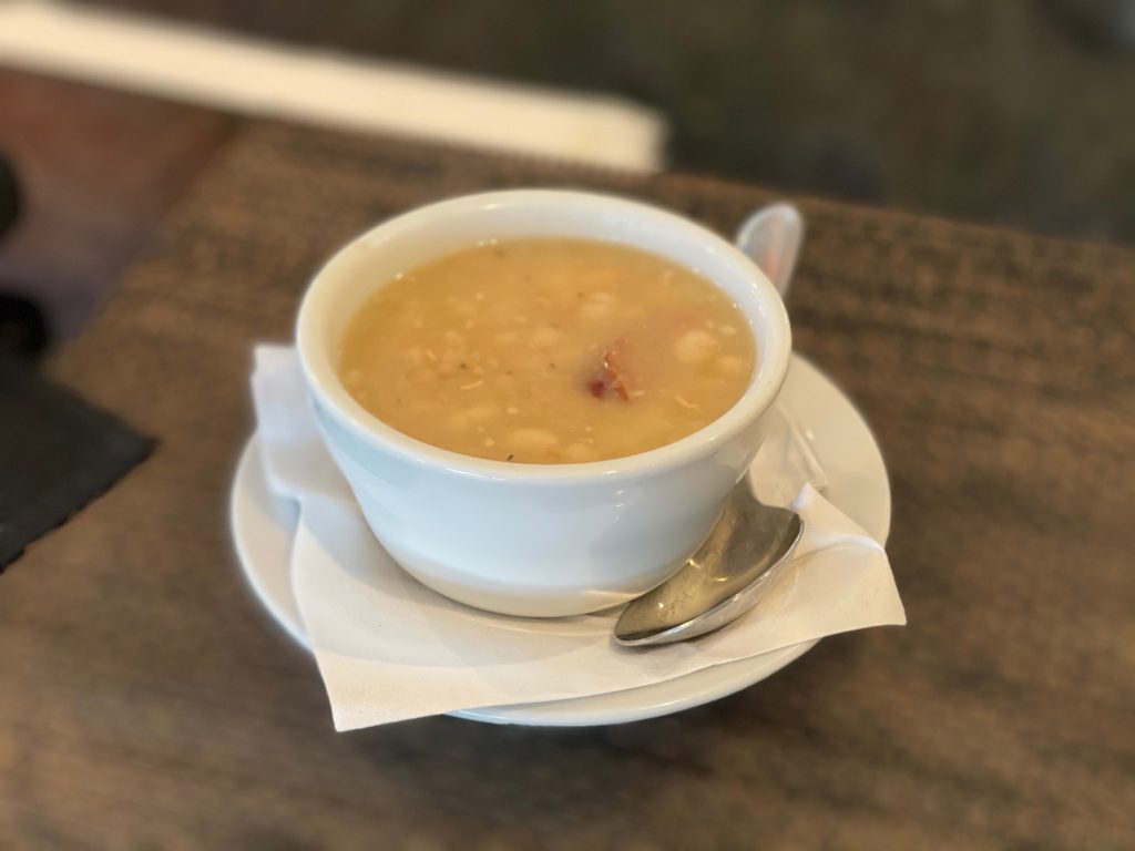 Laura Alberts White Bean and Ham Soup